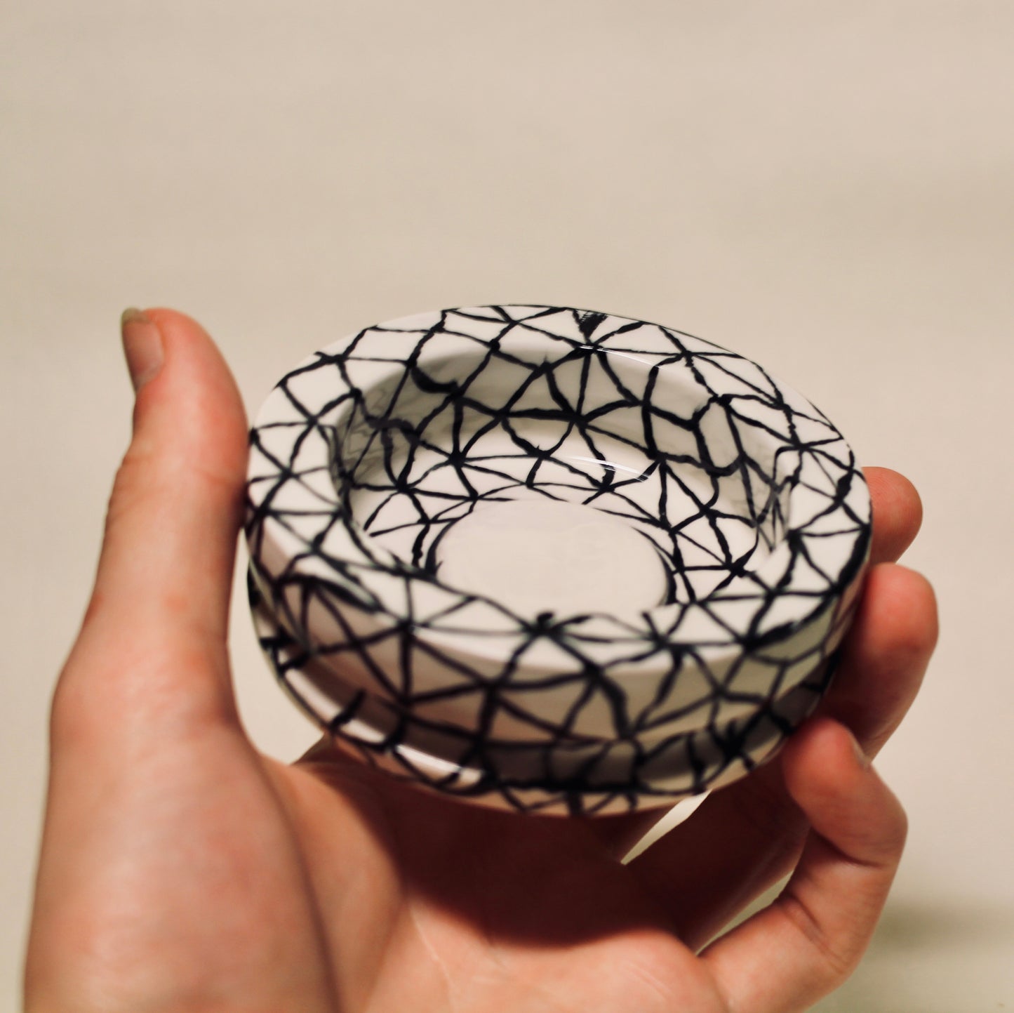 Ashtray - spider web
